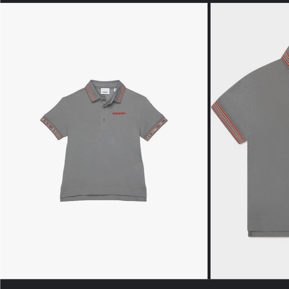 burberry Kids Boys Christo Polo Shirt